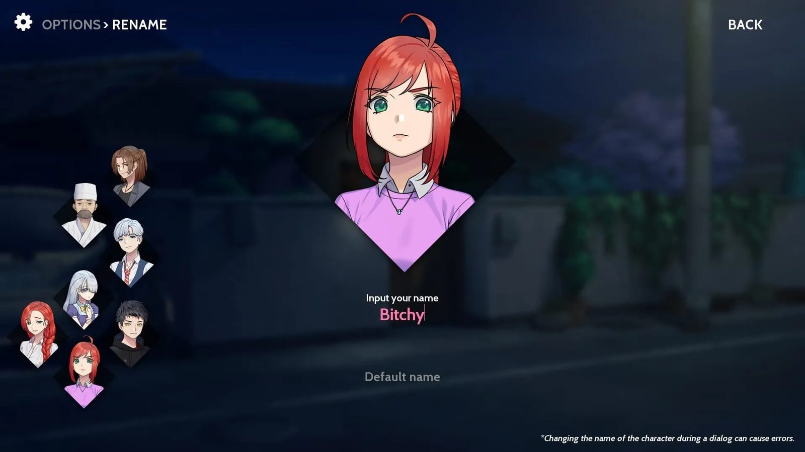 二次人生永恒不再GoodbyeEtern 操作界面 资料图 5
